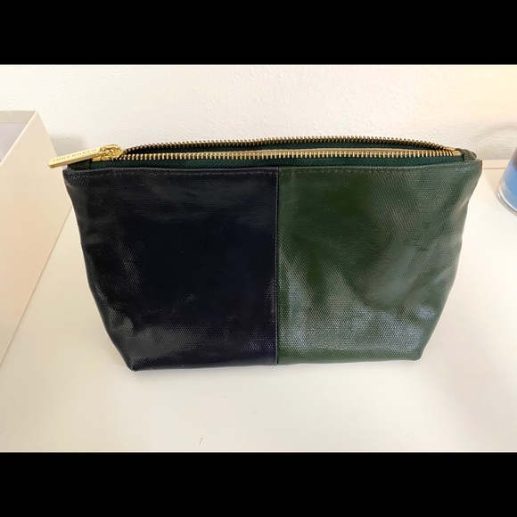 Tory Burch Slouchy Cosmetic Bag Case - Picture 2 of 10